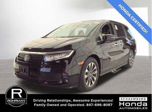 Crystal Black Pearl 2024 Honda Odyssey EX-L