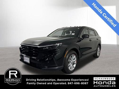 Crystal Black Pearl 2025 Honda CR-V EX