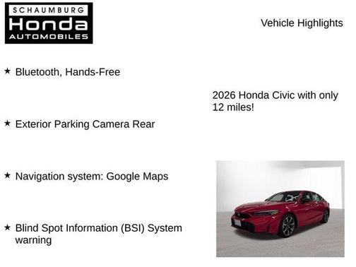2026 Honda Civic Hybrid Sport Touring