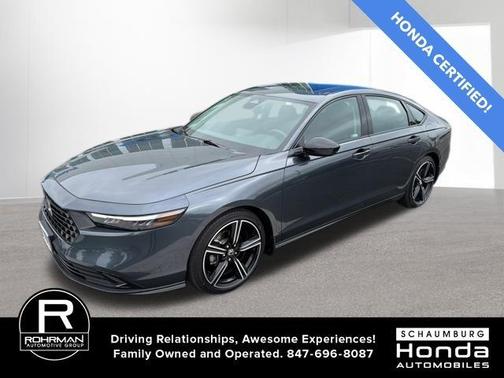 Meteorite Gray Metallic 2026 Honda Accord SE