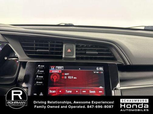 Aegean Blue Metallic 2020 Honda Civic Sport
