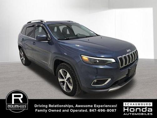 Slate Blue Pearlcoat 2020 Jeep Cherokee Limited