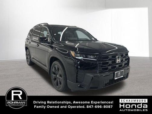 Crystal Black Pearl 2026 Honda Pilot Black Edition