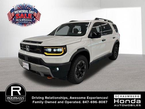 Platinum White Pearl 2026 Honda Passport TrailSport Elite