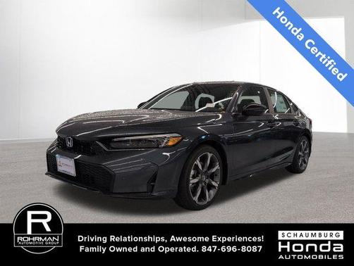 Meteorite Gray Metallic 2026 Honda Civic Hybrid TOURING