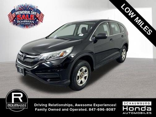 Crystal Black Pearl 2015 Honda CR-V LX