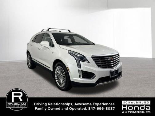 Crystal White Tri-Coat 2018 Cadillac XT5 Platinum