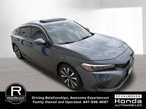 Meteorite Gray Metallic 2024 Honda Civic EX-L