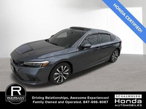 Meteorite Gray Metallic 2024 Honda Civic EX-L