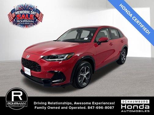 Milano Red 2025 Honda HR-V EX-L