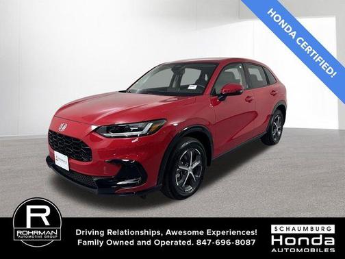 Milano Red 2025 Honda HR-V EX-L