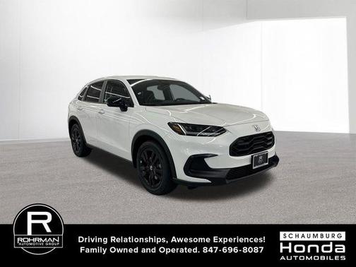 Platinum White Pearl 2026 Honda HR-V Sport
