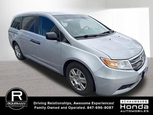 White Diamond Pearl 2012 Honda Odyssey LX