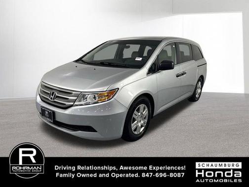 White Diamond Pearl 2012 Honda Odyssey LX
