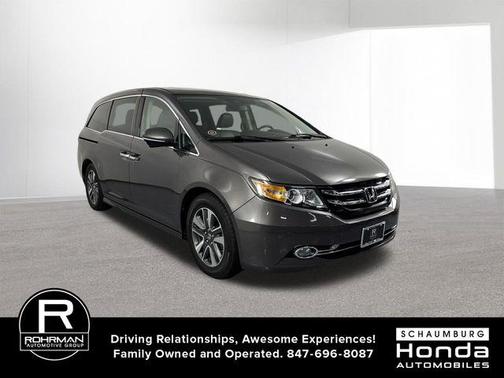 Brown 2016 Honda Odyssey Touring Elite