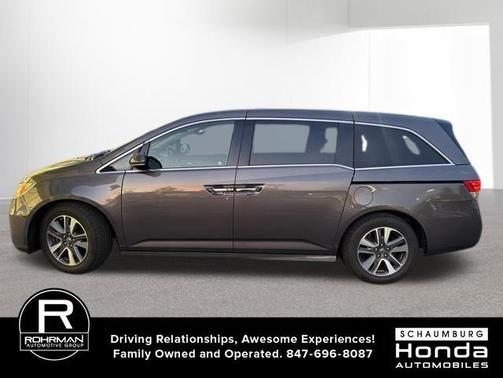Brown 2016 Honda Odyssey Touring Elite