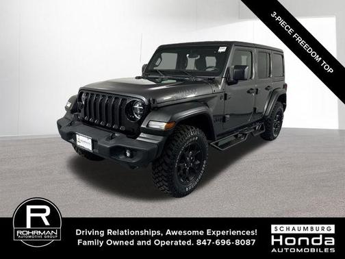 Granite Crystal Clearcoat Metallic 2020 Jeep Wrangler Unlimited Sport