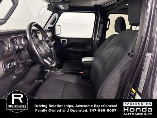 Granite Crystal Clearcoat Metallic 2020 Jeep Wrangler Unlimited Sport