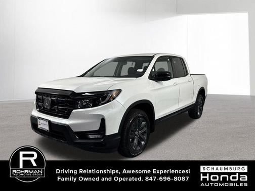 Platinum White Pearl 2026 Honda Ridgeline Sport