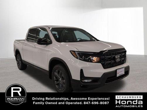 Platinum White Pearl 2026 Honda Ridgeline Sport