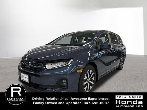 Smoke Blue 2026 Honda Odyssey EX-L Passenger Van