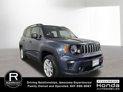 Slate Blue Pearlcoat 2023 Jeep Renegade Latitude