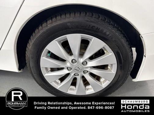 White Orchid Pearl 2015 Honda Accord EX