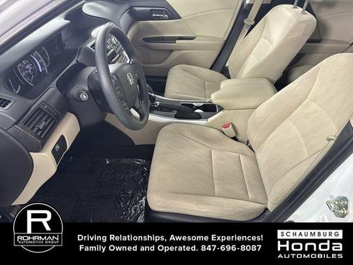 White Orchid Pearl 2015 Honda Accord EX