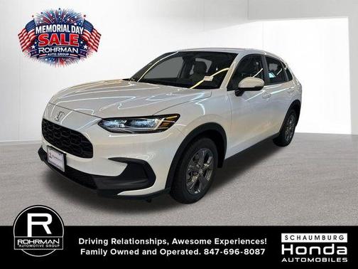 Platinum White Pearl 2026 Honda HR-V LX