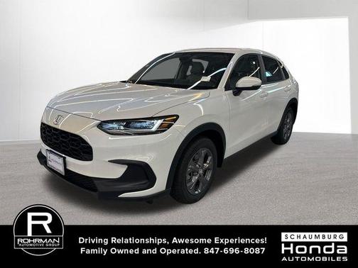 Platinum White Pearl 2026 Honda HR-V LX