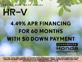 Platinum White Pearl 2026 Honda HR-V LX