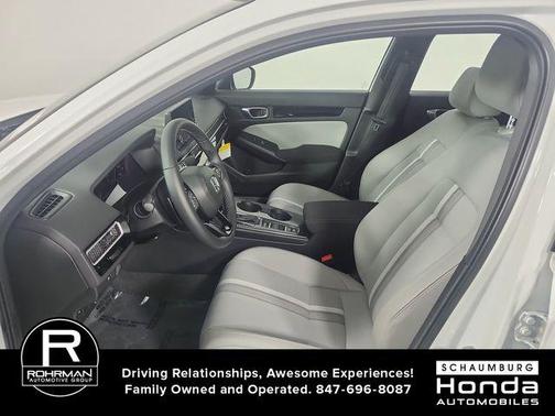 Platinum White Pearl 2026 Honda Civic Hybrid