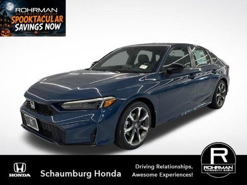 Blue Lagoon 2026 Honda Civic Hybrid Sport Touring