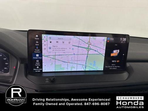 Platinum White Pearl 2025 Honda Accord Hybrid Touring