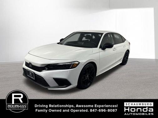White 2024 Honda Civic Sport