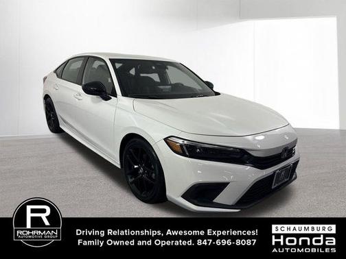 White 2024 Honda Civic Sport