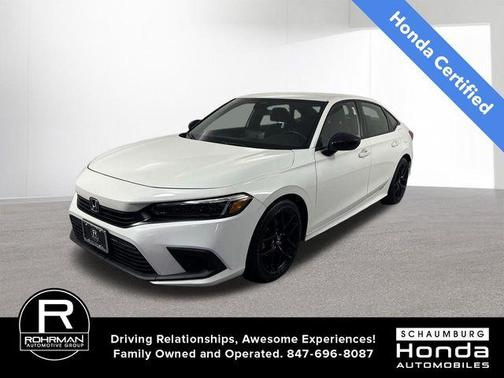 White 2024 Honda Civic Sport