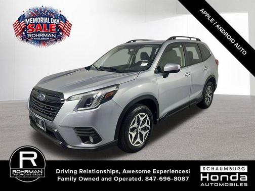 Ice Silver Metallic 2022 Subaru Forester Premium