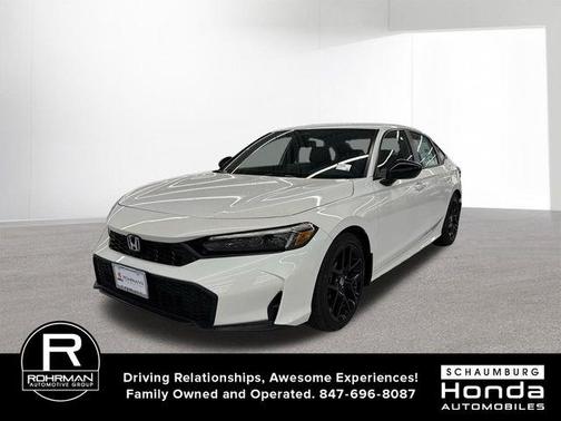 Platinum White Pearl 2026 Honda Civic Sport