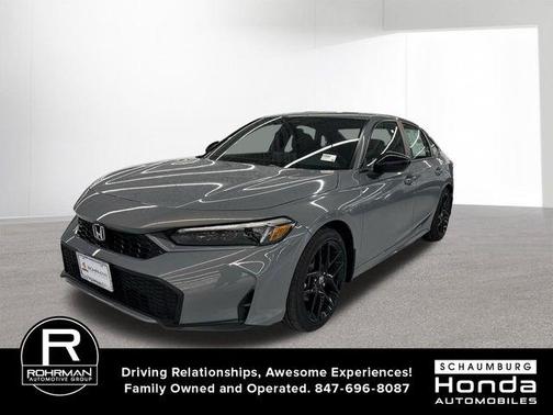 Urban Gray Pearl 2026 Honda Civic Hybrid Sport