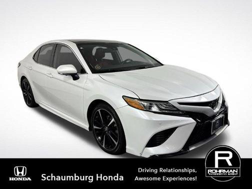 Wind Chill Pearl 2019 Toyota Camry XSE