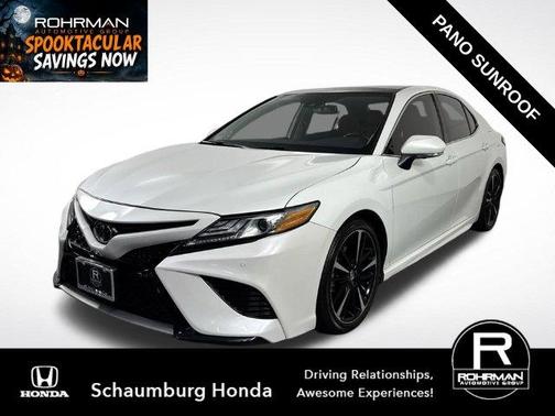 Wind Chill Pearl 2019 Toyota Camry XSE