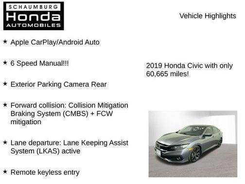 2019 Honda Civic Sport