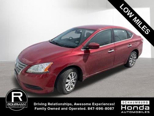 Red Brick 2013 Nissan Sentra S
