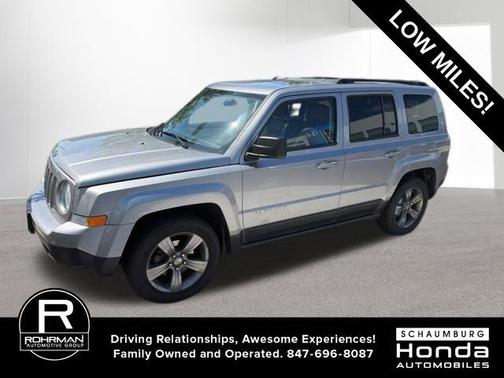 Billet Silver Metallic Clearcoat 2014 Jeep Patriot High Altitude