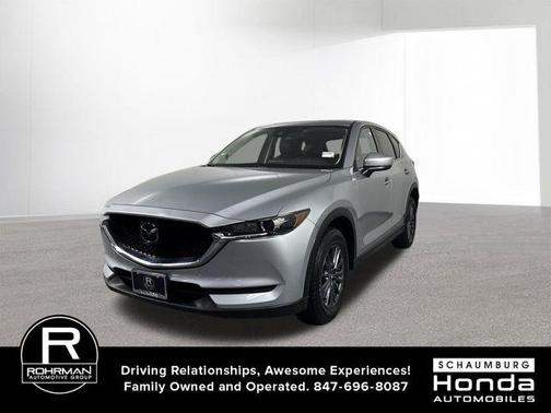 Sonic Silver Metallic 2020 Mazda CX-5 Touring