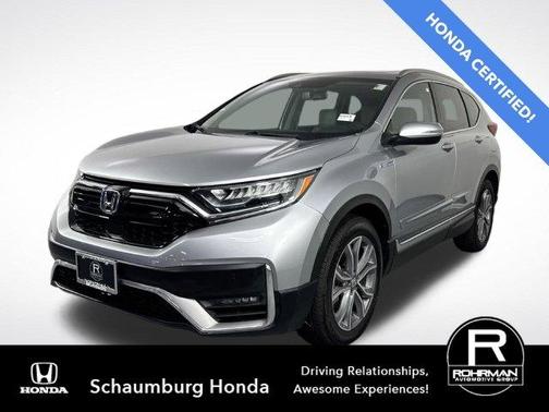 Lunar Silver Metallic 2020 Honda CR-V Hybrid Touring
