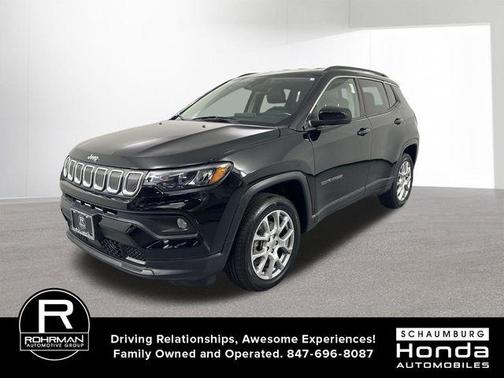 Diamond Black 2022 Jeep Compass Latitude Lux