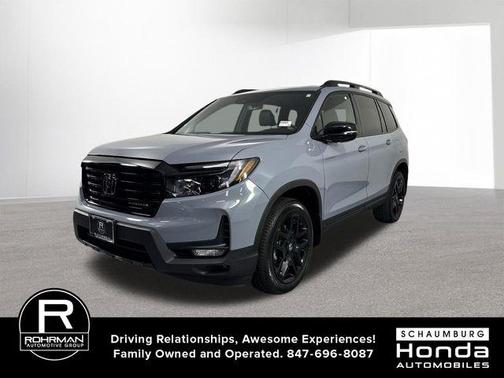 Sonic Gray Pearl 2024 Honda Passport Black Edition