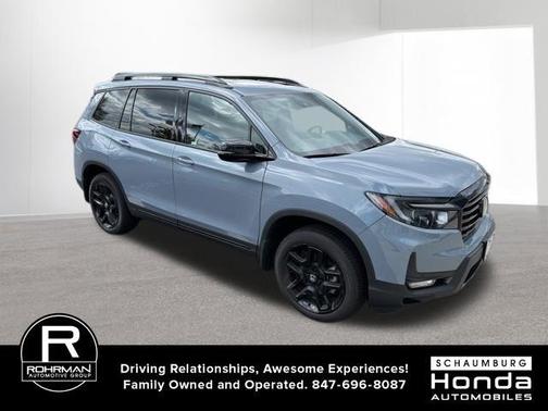 Sonic Gray Pearl 2024 Honda Passport Black Edition